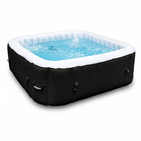 ALEKO Inflatable Improved Version 6 Prs Hot Tub 265 Gallon up to 130 Bubble Jets